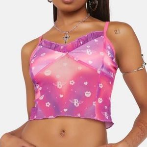Bratz X SkinnyDip Cami Top size 8 BNWT
